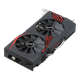 AREZ Expedition Radeon RX 570 graphics card, front angled view 