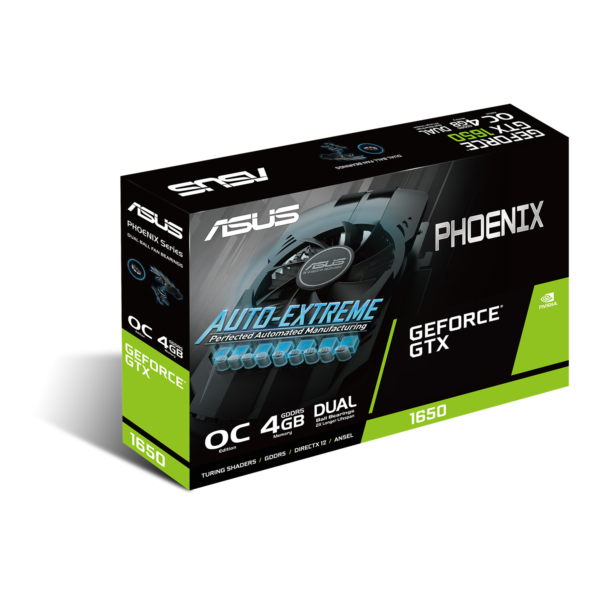 Asus GeForce GTX 1650 Phoenix 4GB OC GD…