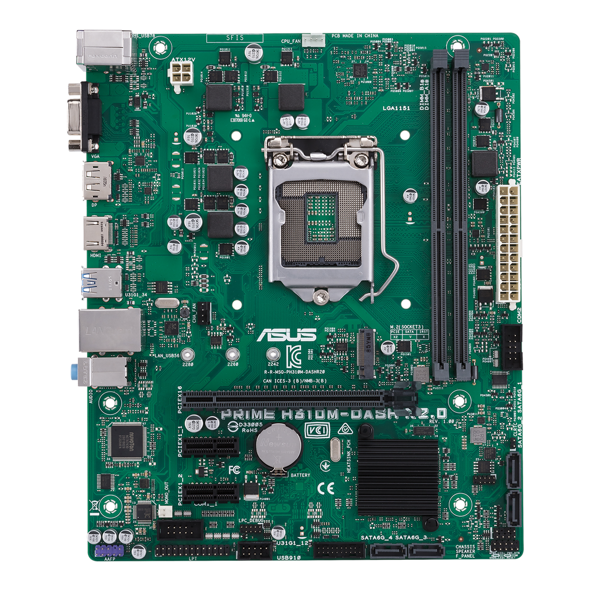 PRIME H310M-DASH R2.0｜Motherboards｜ASUS Global