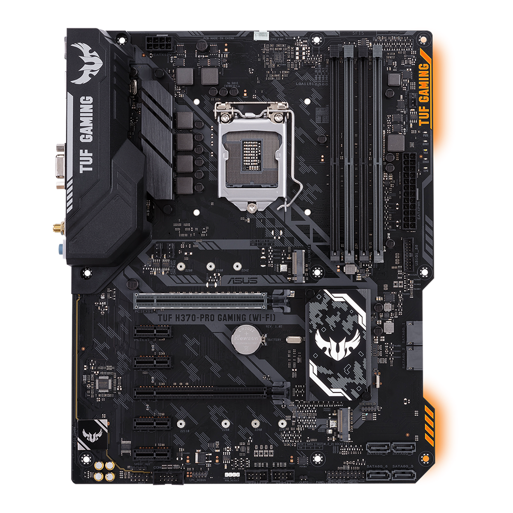 Tuf H370 Pro Gaming Wi Fi Motherboards Asus Global