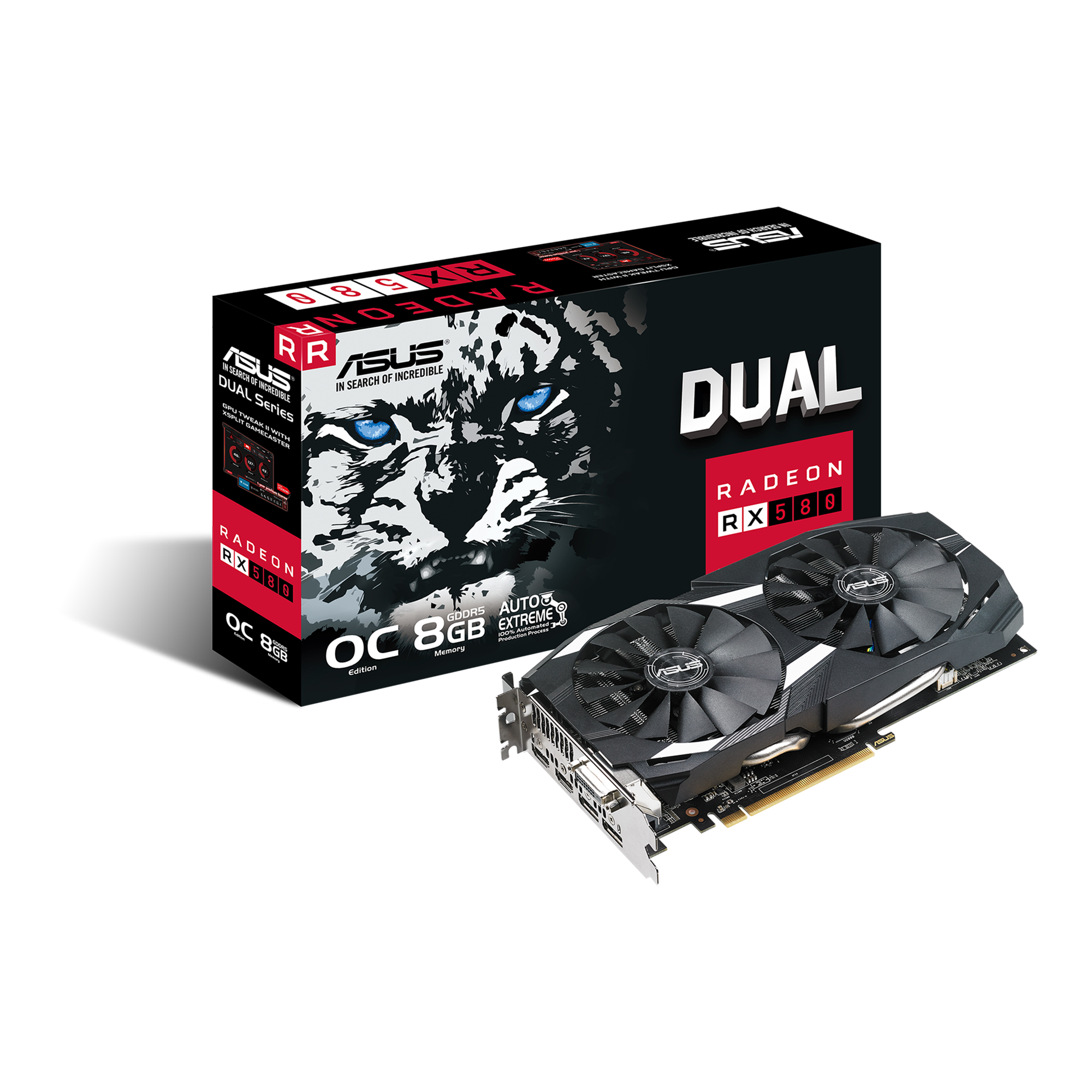 DUAL-RX580-O8G｜Graphics Cards｜ASUS Global