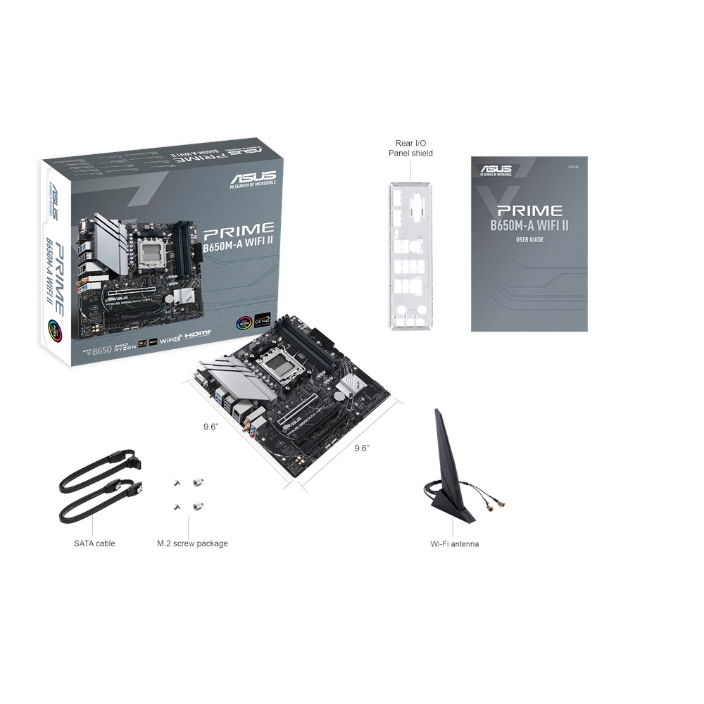 Prime B650m A Wifi Ii Csm Motherboard Asus Global 6952