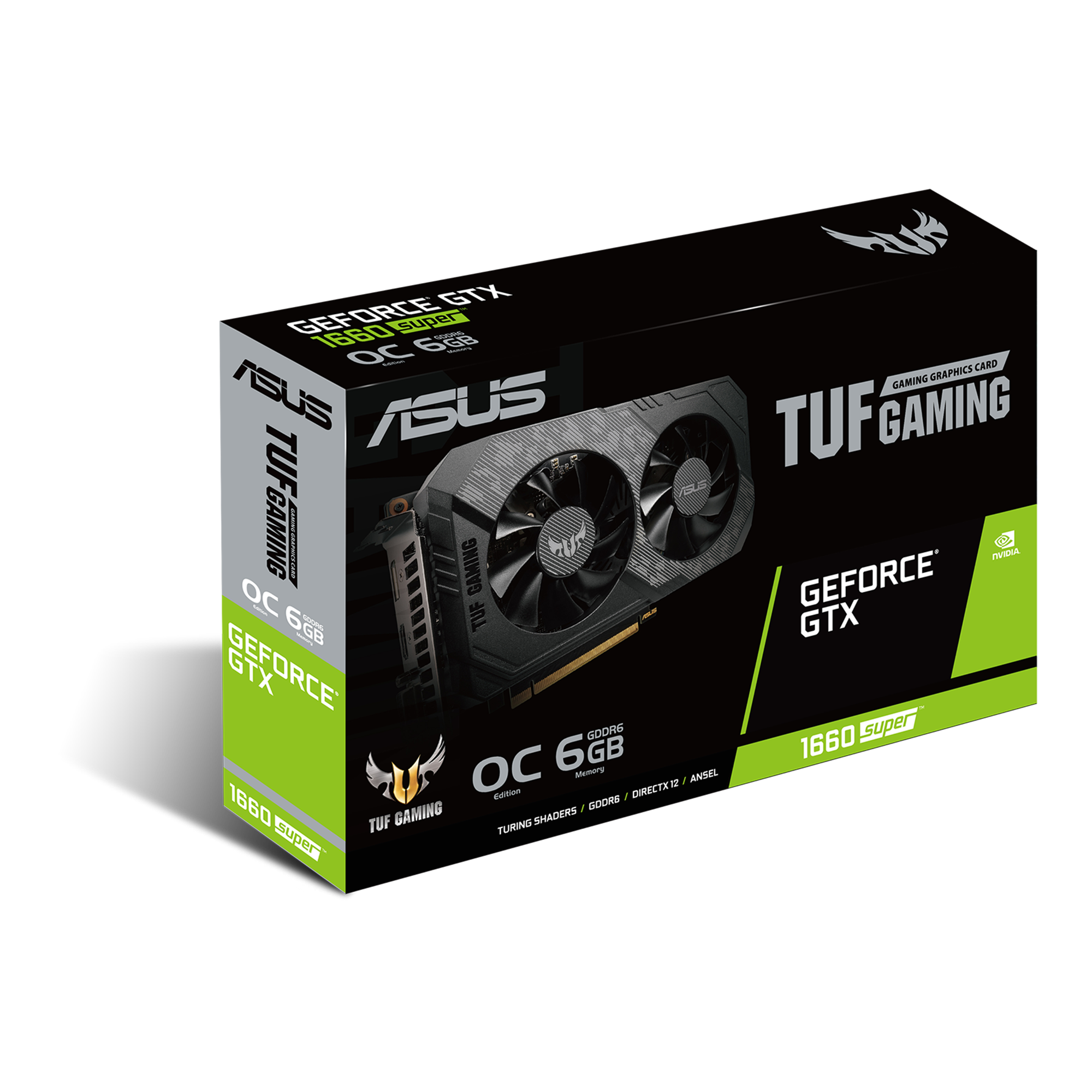 TUF GamingグラフィックGeforce GTX1660Super OC