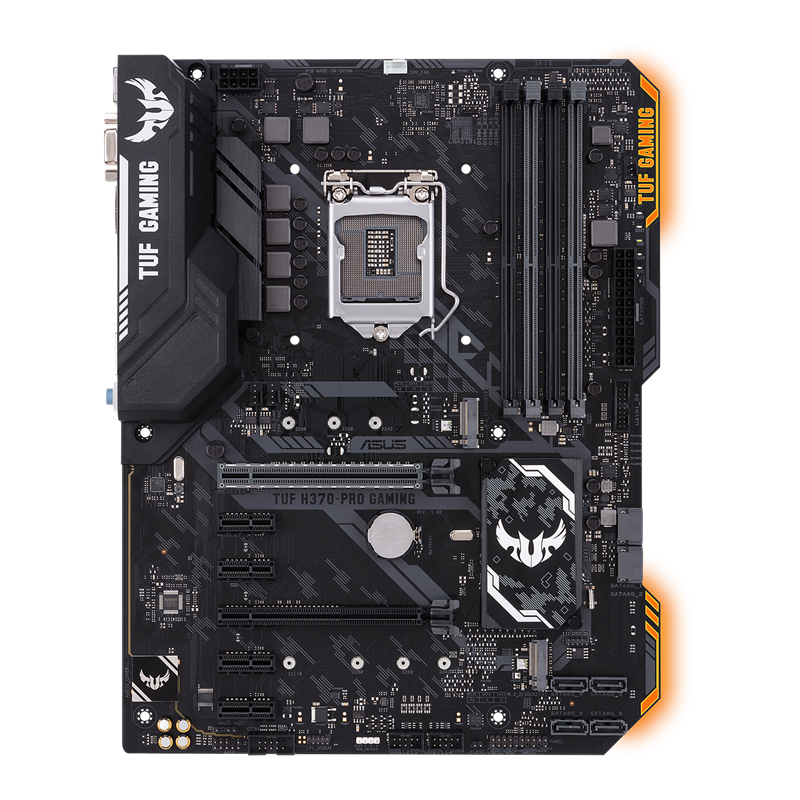 TUF H370-PRO GAMING front view