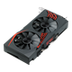 ASUS Expedition Radeon RX 570 graphics card, front angled view 