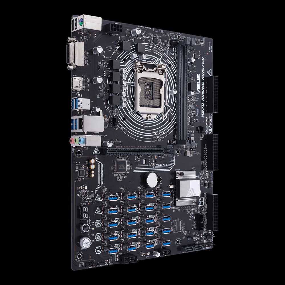 H370 Mining Master Motherboards Asus Global