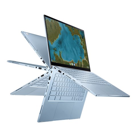 ASUS Chromebook Flip C433 – Versatile 360° ErgoLift hinge