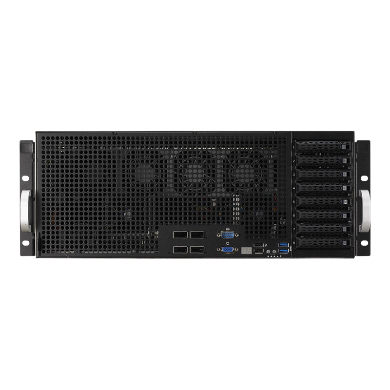 ESC8000 G4 server, front panel view