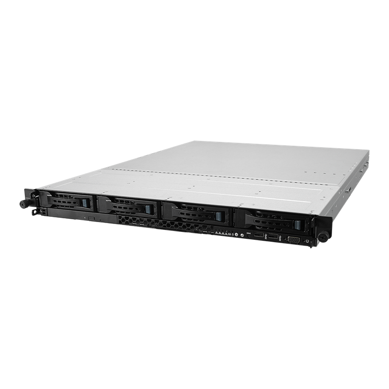 RS500-E9-RS4-U server, front view 