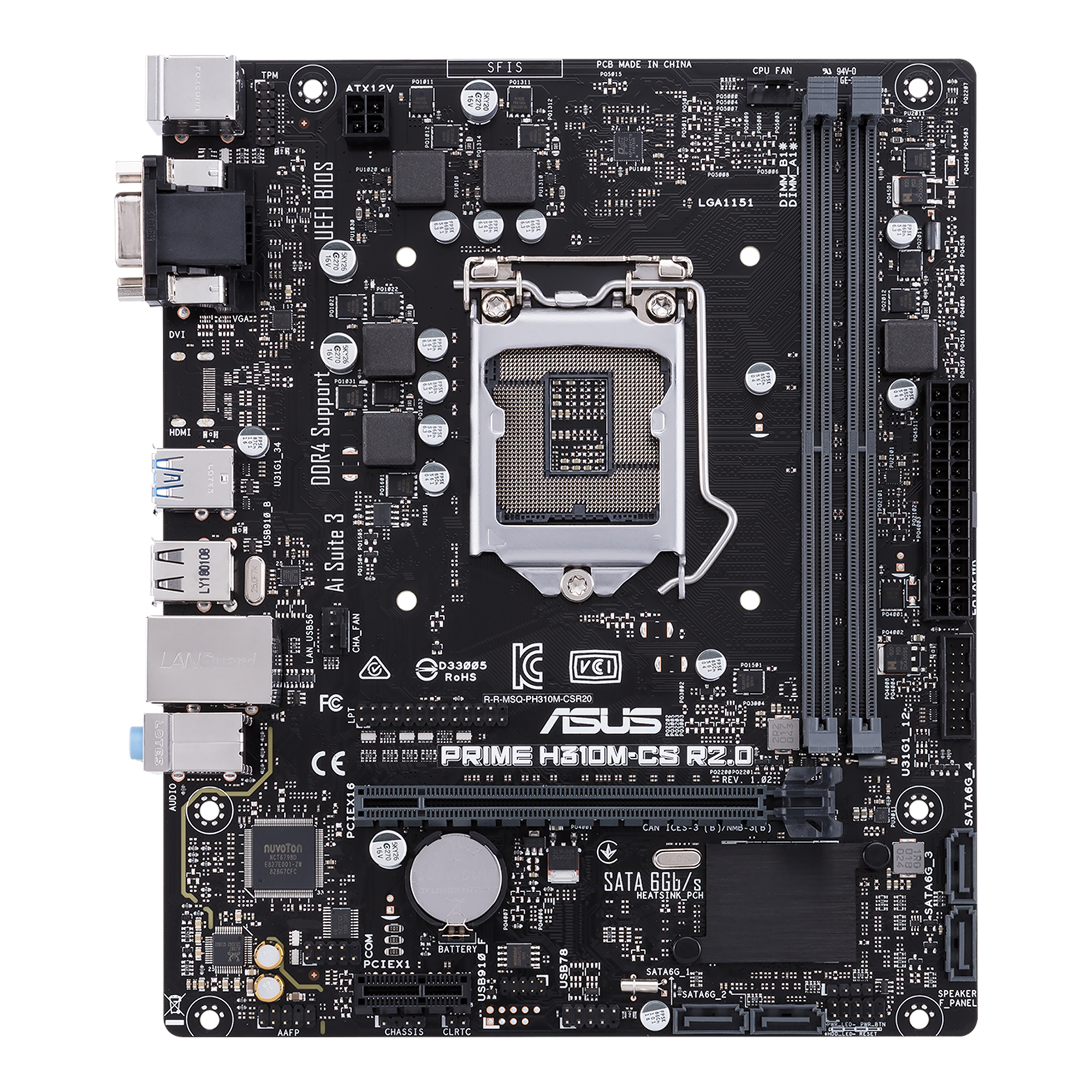 Prime H310m Cs R2 0 Motherboards Asus Global