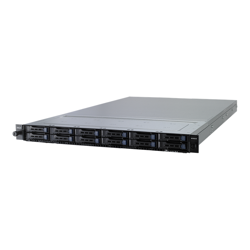 RS700A-E9-RS12V2 server, left side view