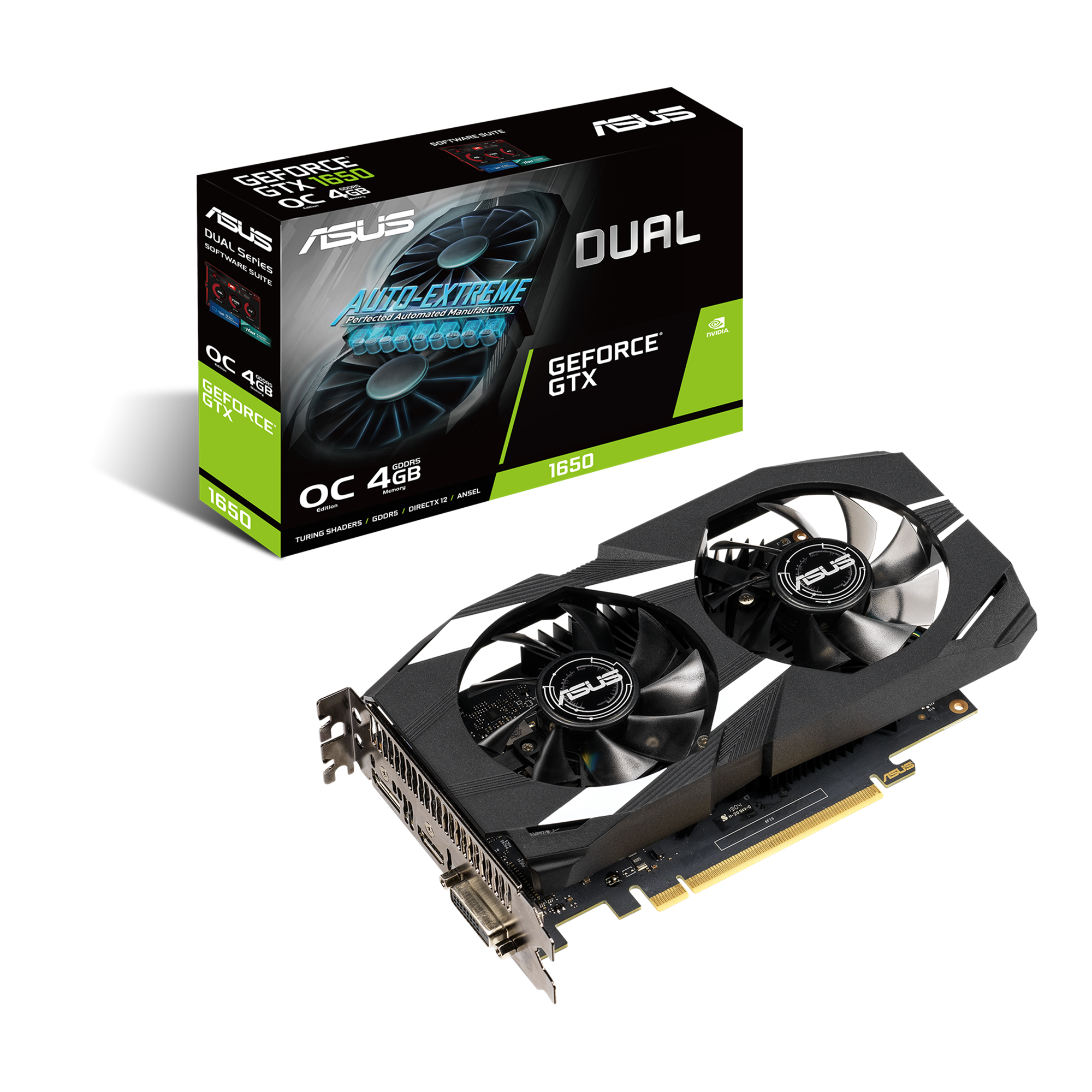 DUAL-GTX1650-O4G｜Graphics Cards｜ASUS Philippines