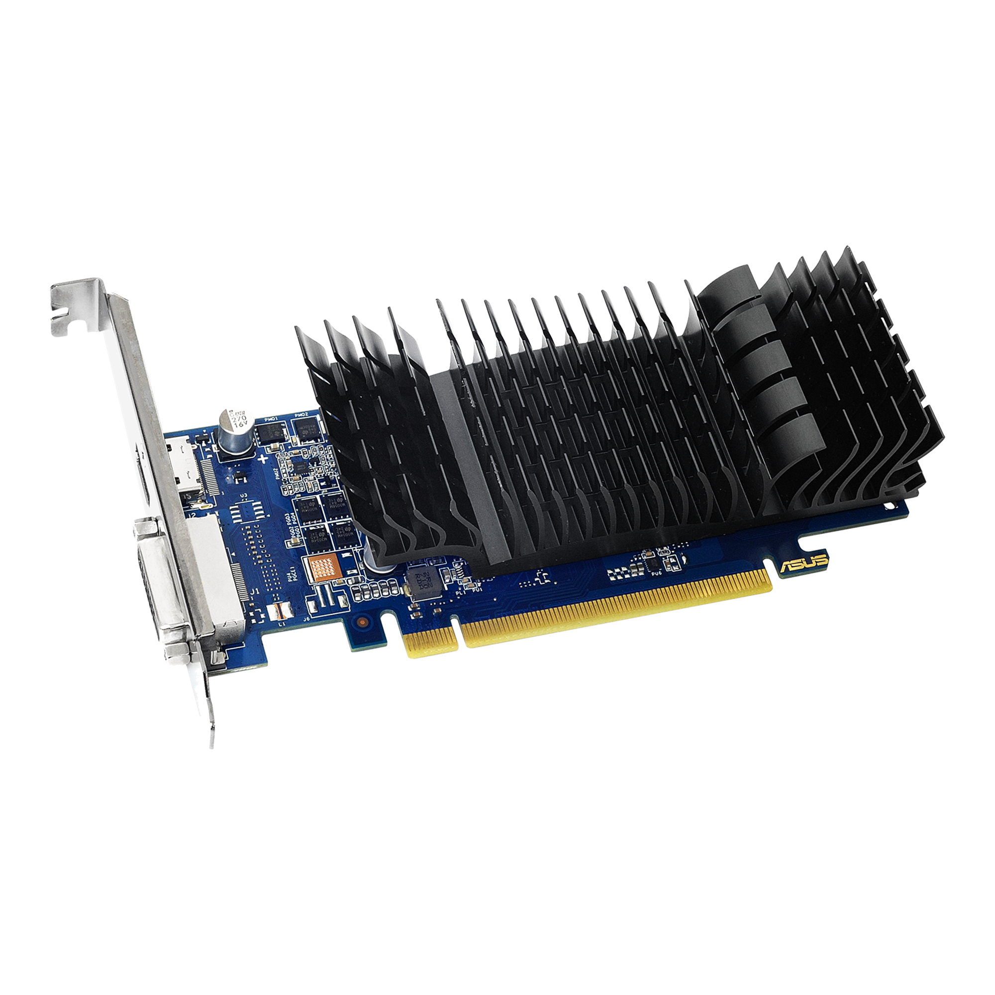 ASUS GT1030-SL-2G-BRK グラフィックボード  NVIDIA1506MHzメモリ容量