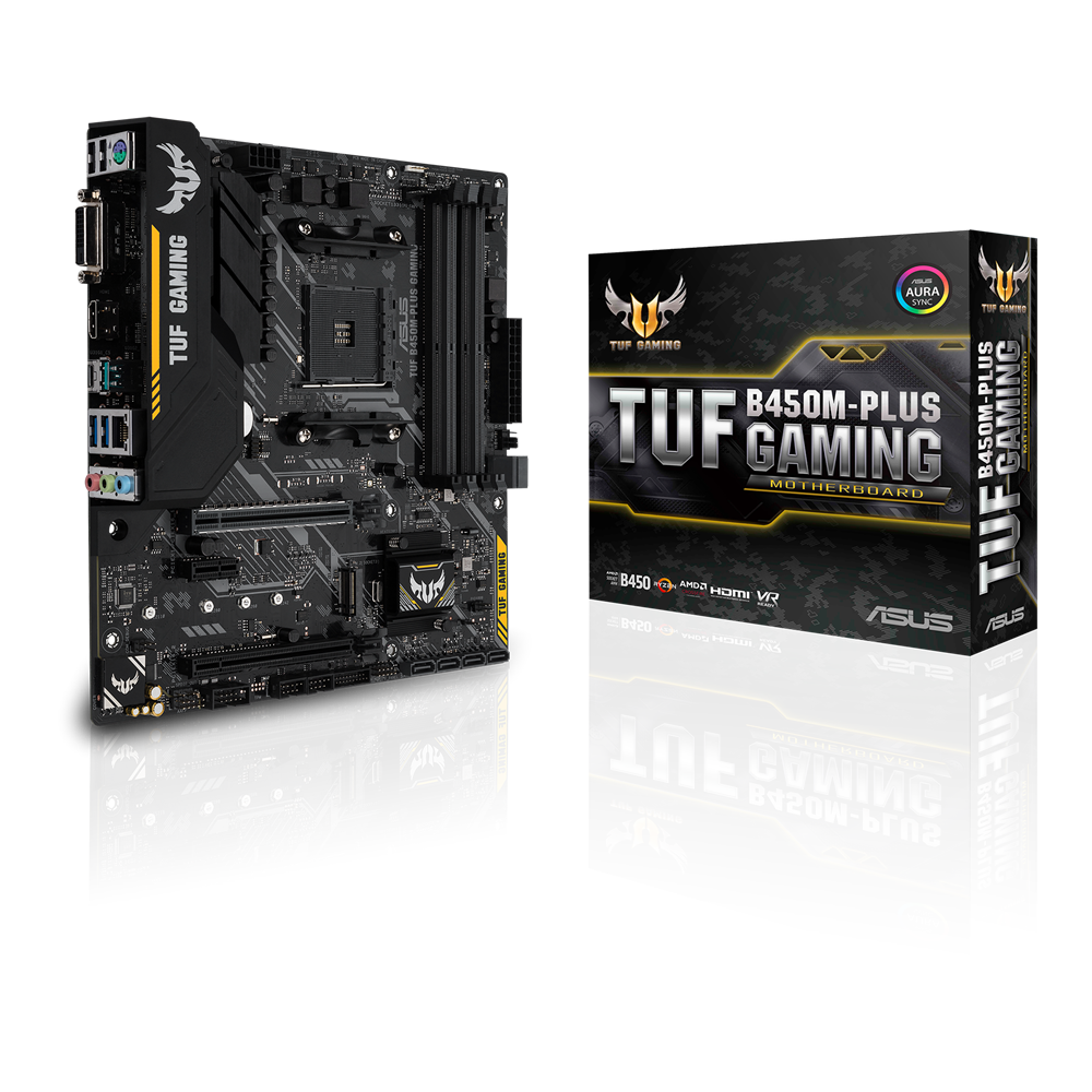 Tuf B450m Plus Gaming Motherboards Asus Indonesia