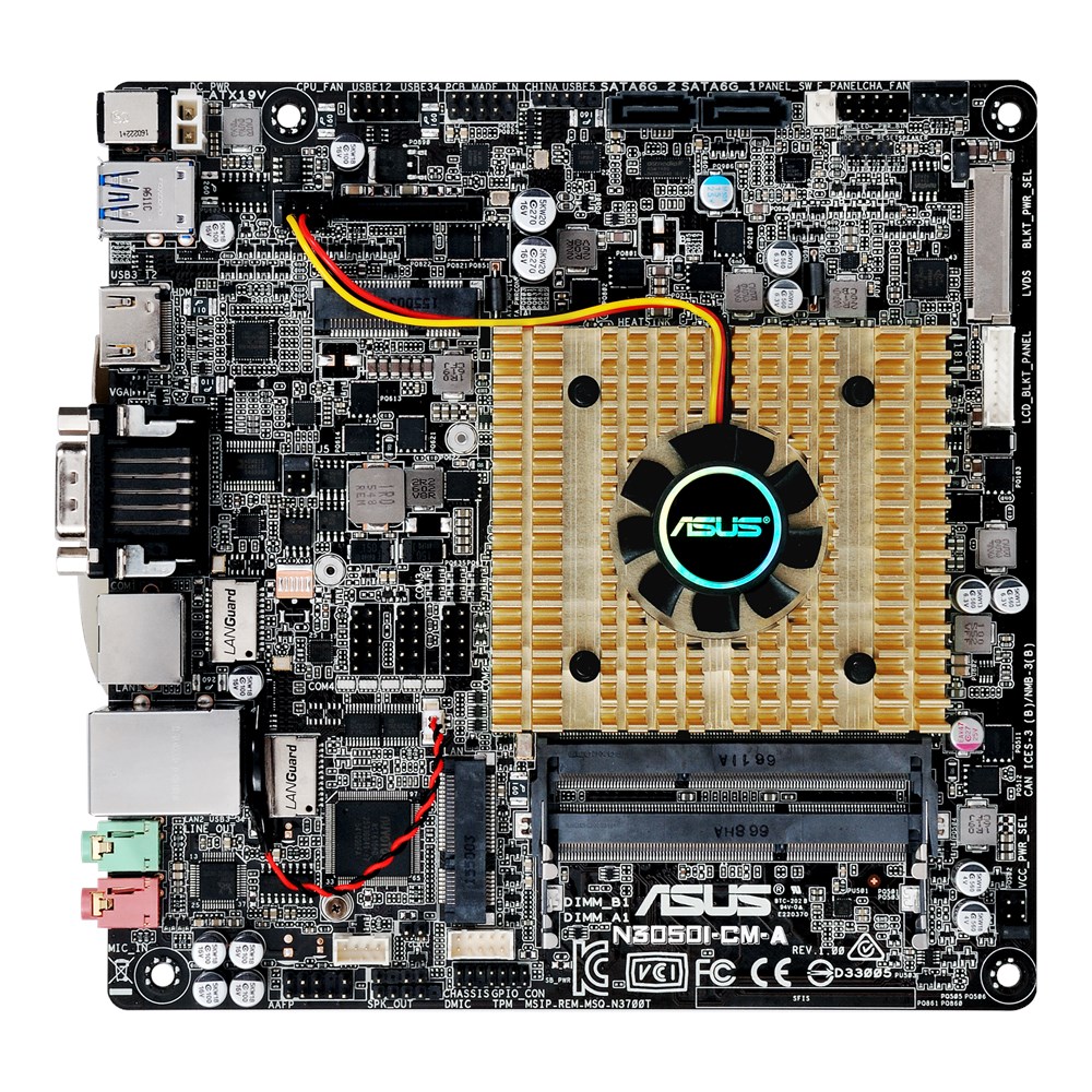 Asus n3050i c не видит память