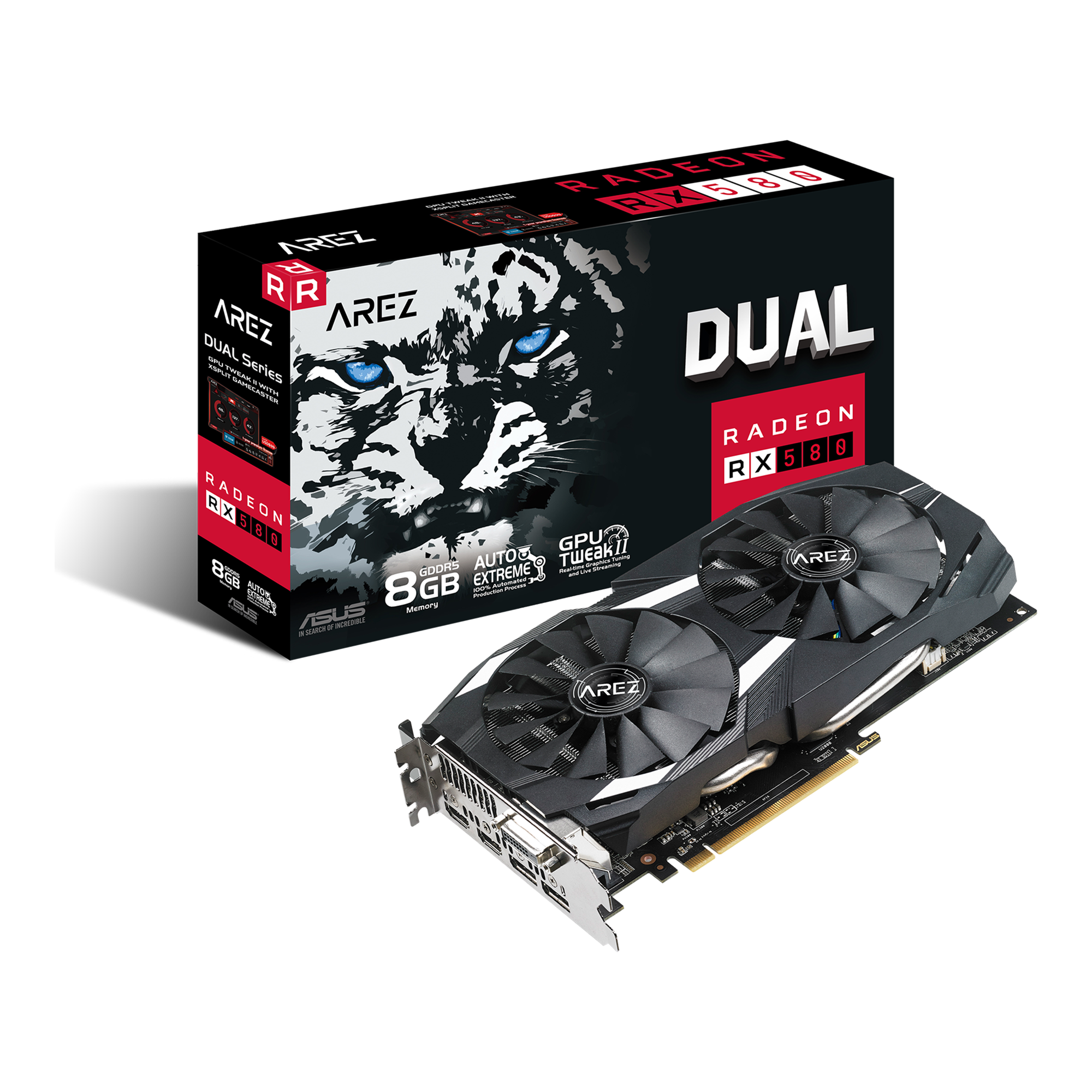 Arez Dual Rx580 8g Graphics Cards Asus Global