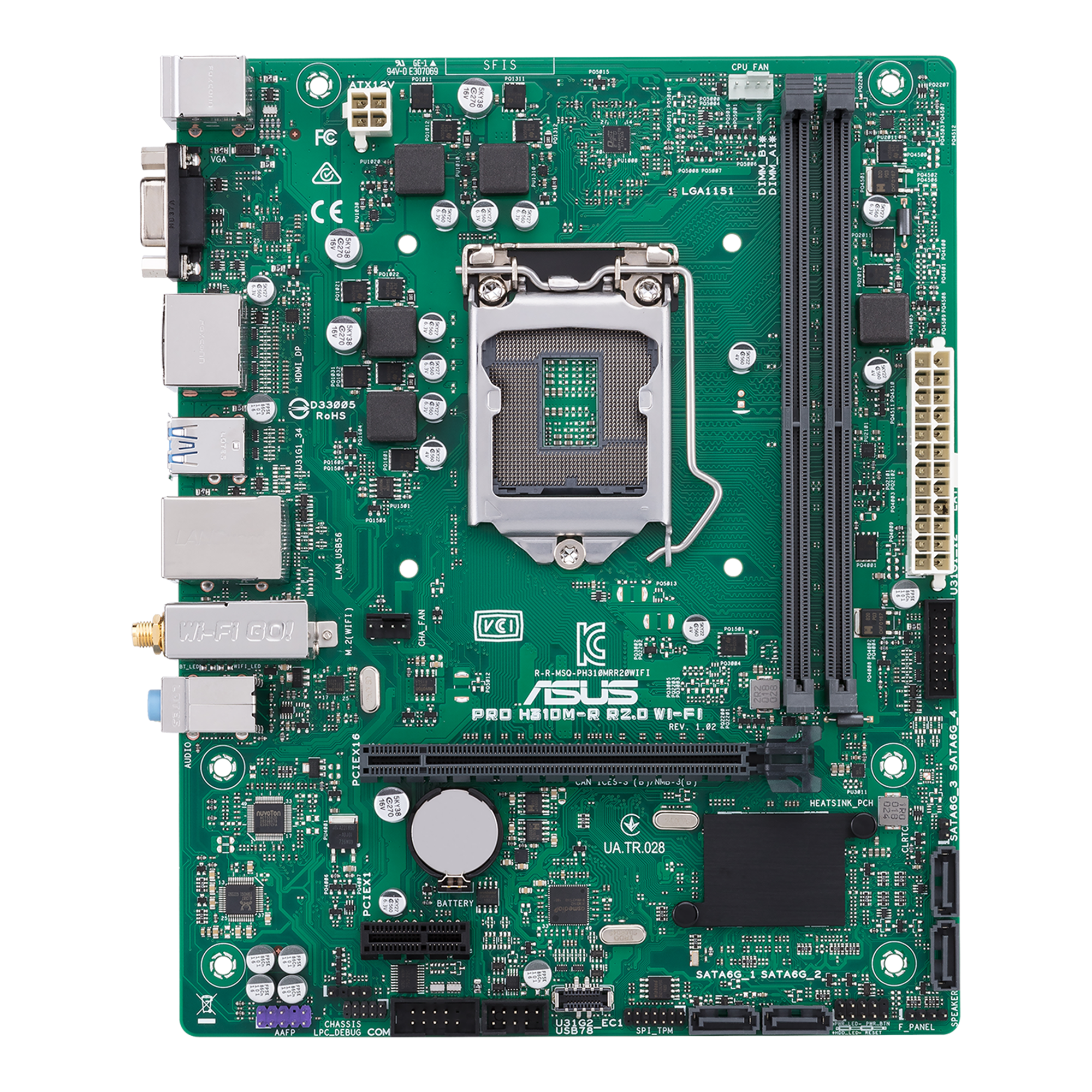 Carte Mère ASUS PRIME H310M-K R2.0, Cartes mères socket Intel