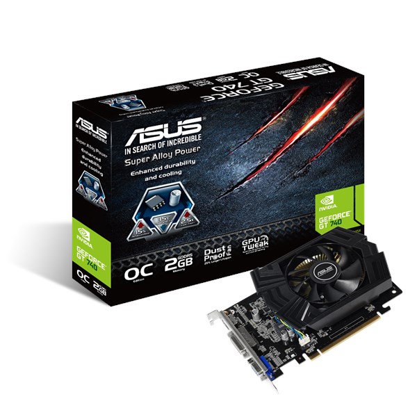 GT740-OC-2GD5 | Graphics Cards | ASUS 