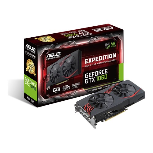 ASUS Expedition GeForce ® GTX 1060 6GB 