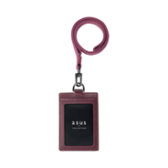 ASUS Double-sided Leather Card Holder & Key Chain Set