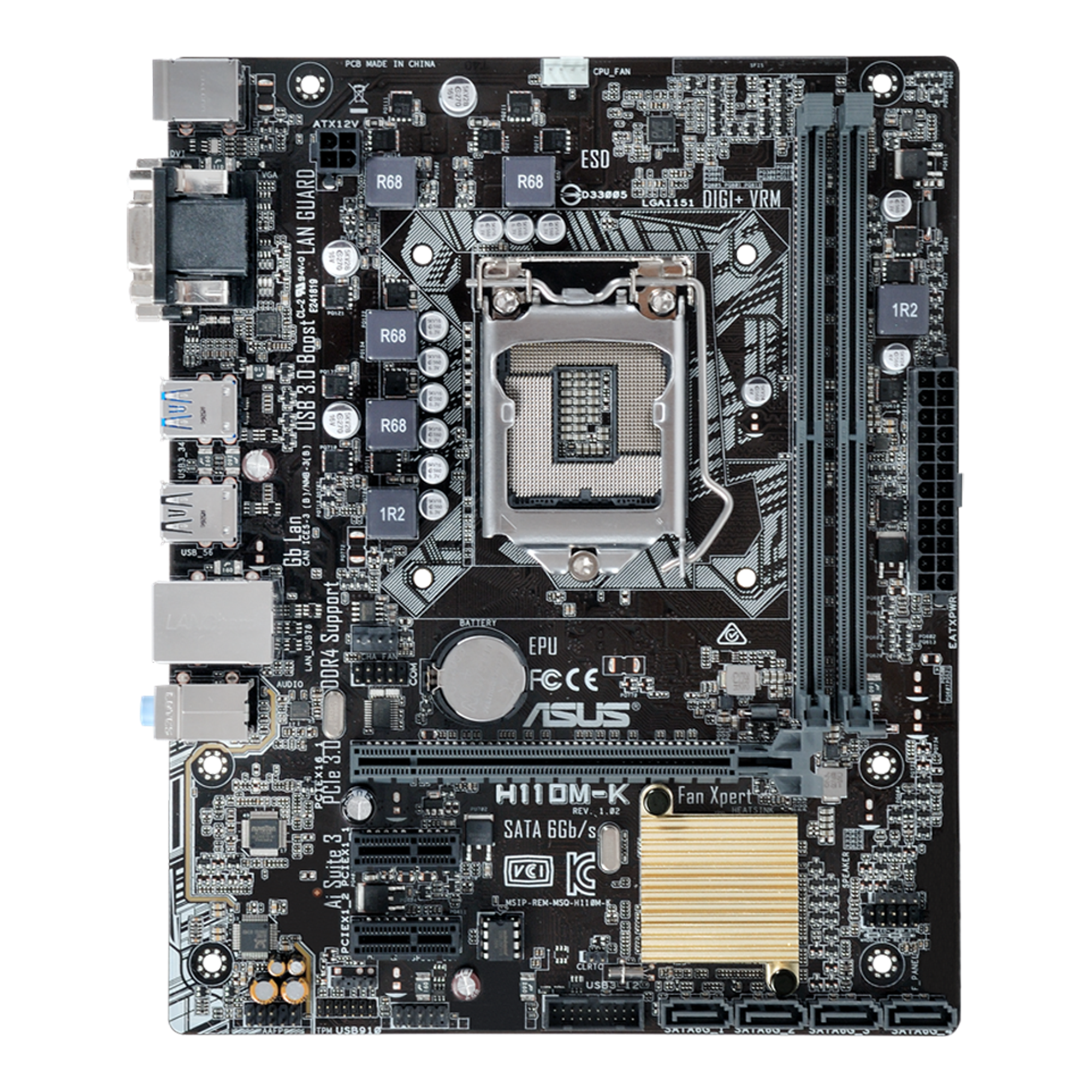 Carte mère de DDR B450 PRO-VDH Max AM4 Micro ATX DDR4-SDRAM