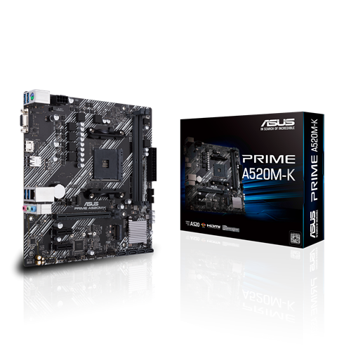 PRIME A520M-K ASUS AMD A520 Socket AM4 micro ATX - Infracko