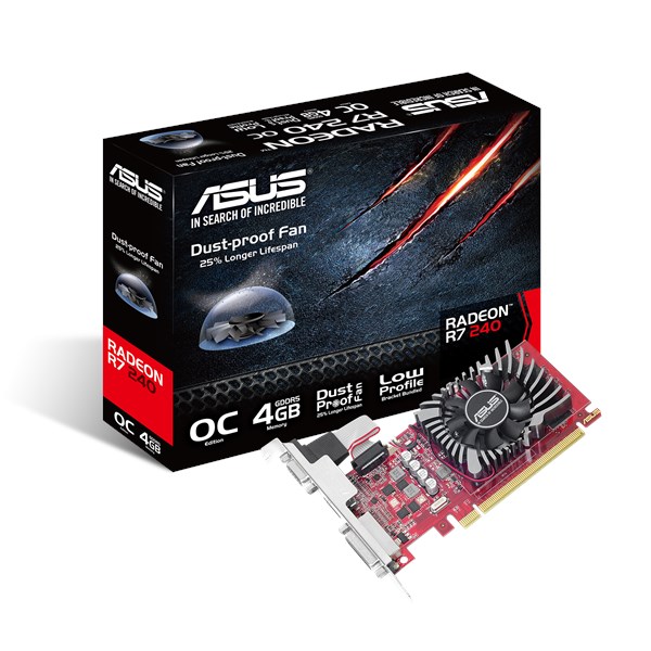 R7240-O4GD5-L | Graphics Cards | ASUS 