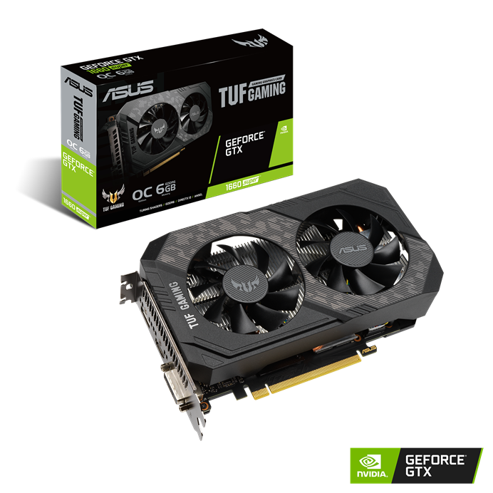 ASUS NVIDIA GeForce 6G TUF-GTX1660S-O6G-