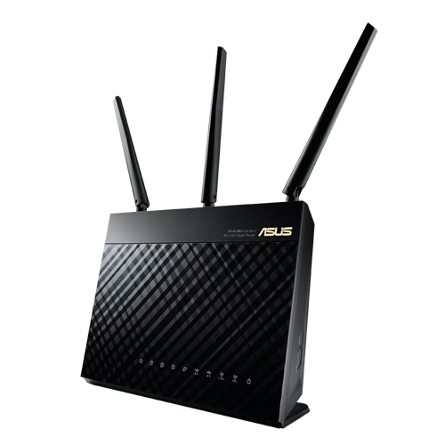 ASUS WiFi 無線LAN ルーター RT-AC68U 11ac 1300