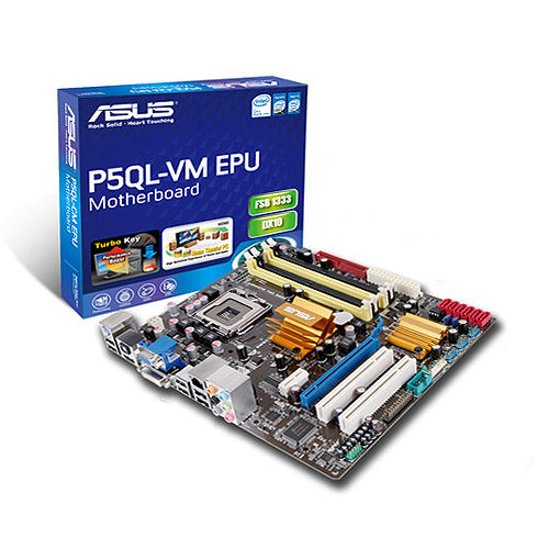 Обзор asus p5q vm