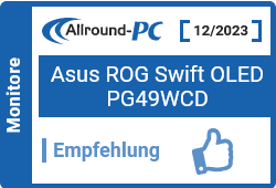 ASUS Republic of Gamers Swift QD-OLED 49 1440p 32:9 PG49WCD B&H