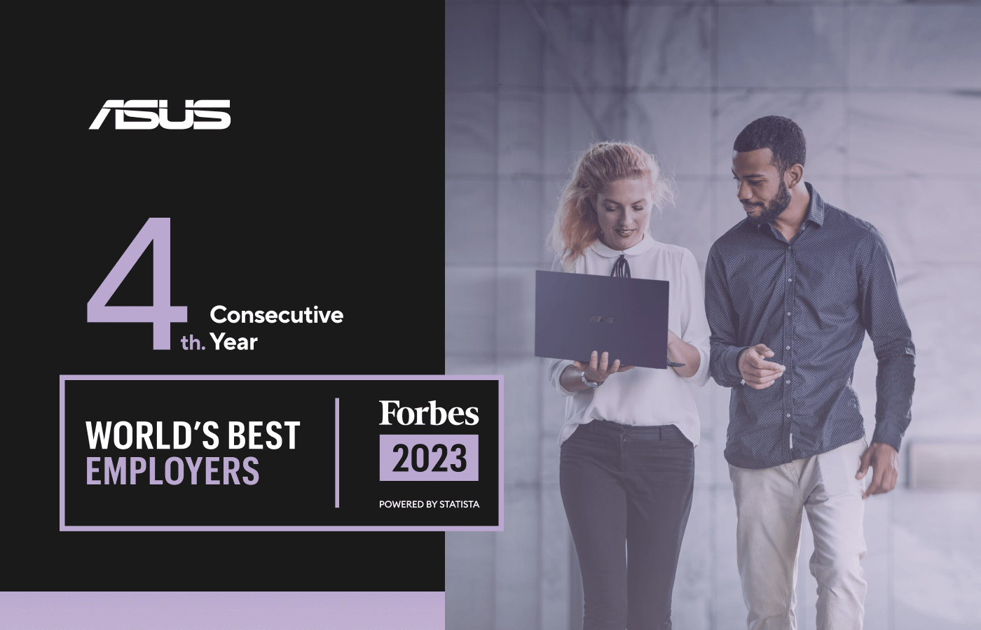 4th consecutive Year - World's Best Employers Forbes 2023 Powered by Statista