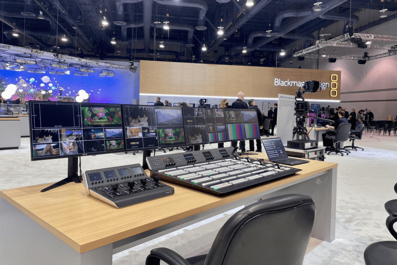 ASUS Displays Used on Blackmagic Design Booth at NAB Show 2022 News