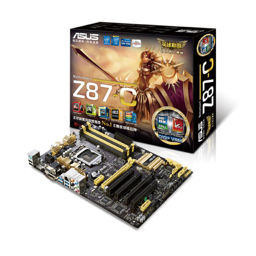 Asus z87 c обзор