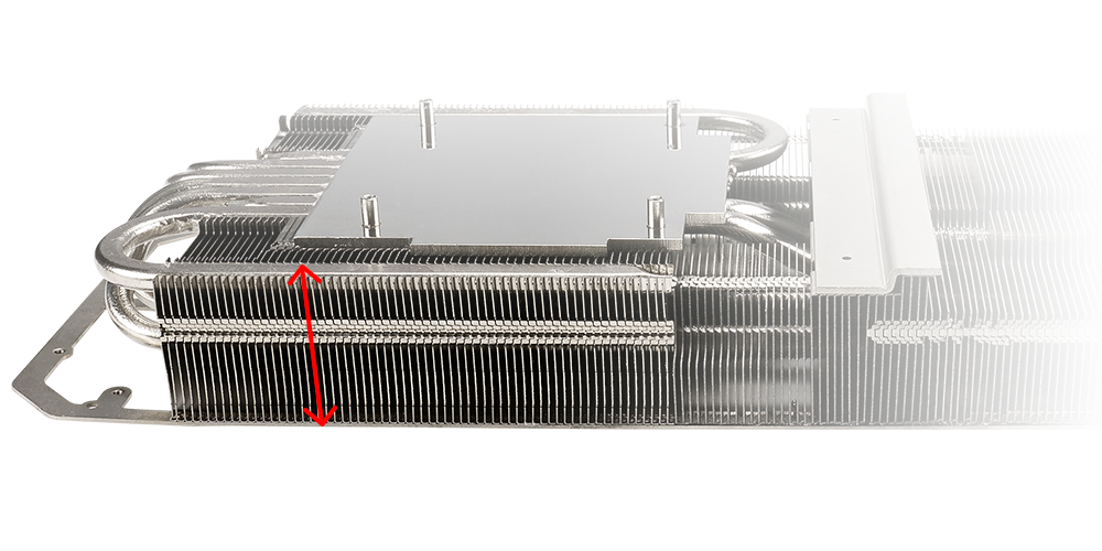 Maxed Out Heatsink asus rog tuf rtx