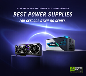 Choose the best PSU for your RTX 50 Series banner