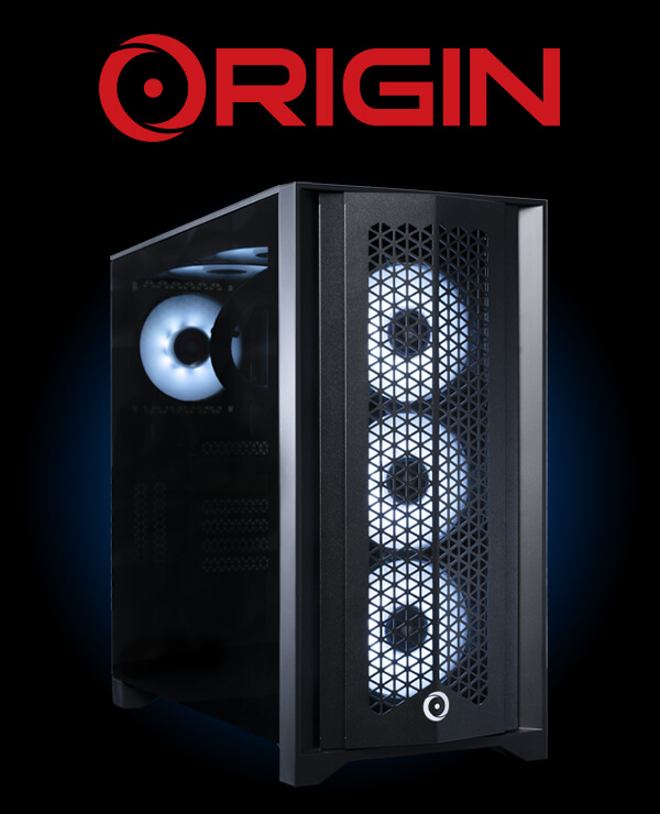 Origin PC gaming computer