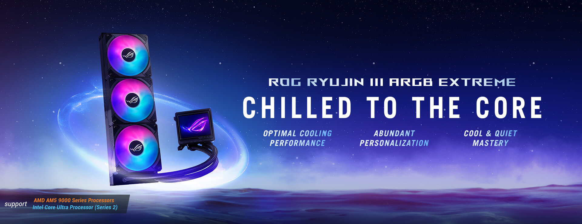 ROG Ryujin III 360 ARGB banner