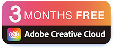 3 個月免費使用 - Adobe Creative Cloud