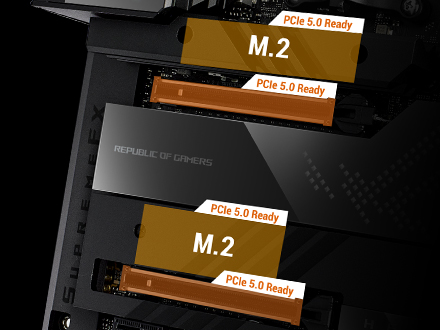 ASUS X670E-serie moederborden bieden PCIe 5.0 M.2 en uitbreidingsslots