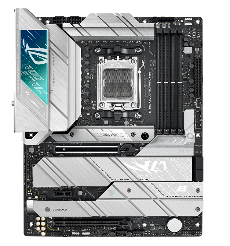 ASUS ROG Strix B650-A Gaming WiFi 6E AM5 (LGA1718) Ryzen 7000 Gaming  Motherboard(12+2 Power Stages,DDR5,3xM.2 Slots,PCIe(R) 4.0, 2.5G LAN,WiFi  6E,USB
