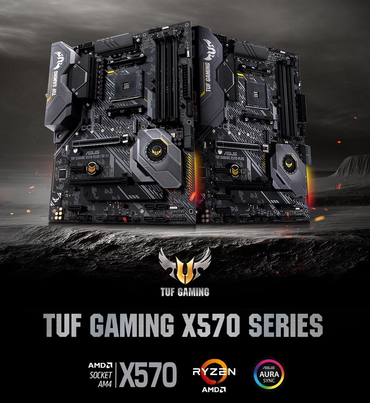 ASUS - Материнские платы серии TUF Gaming X570