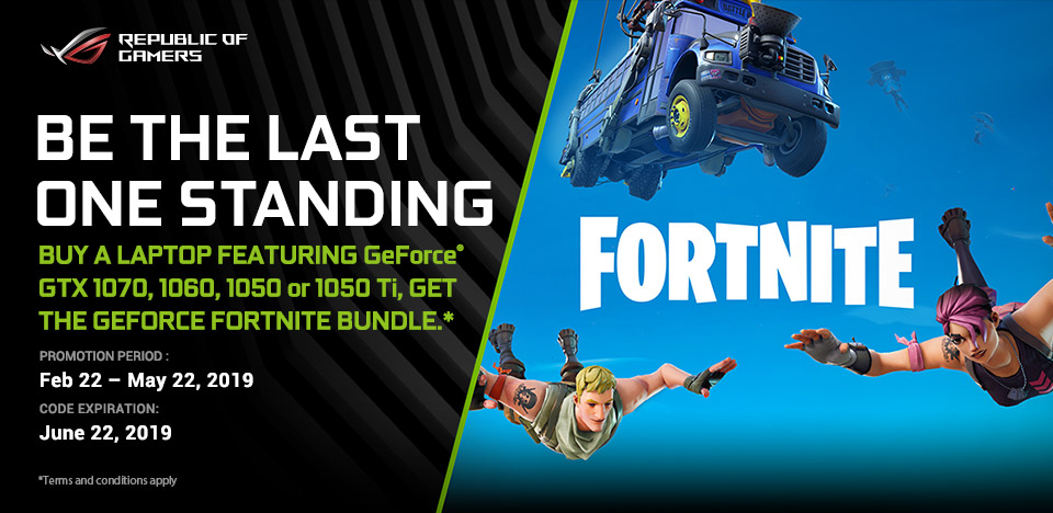 GeForce GTX Fortnite Bundle, Featuring The Counterattack Set