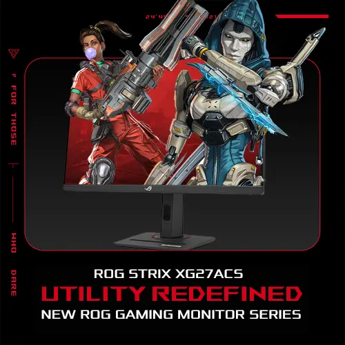 ROG STRIX XG27ACS Utility Redefined New ROG Gaming Monitor Series