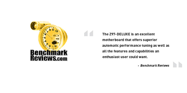 ASUS Z97 Deluxe Award